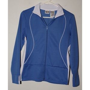 Athletic works S blue azure jacket with one pocket